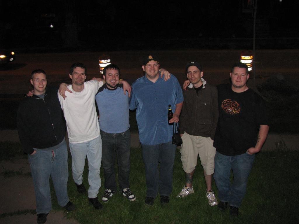 Bill, Brandon, Jeff, Me, Tyson and Travis - May 2009